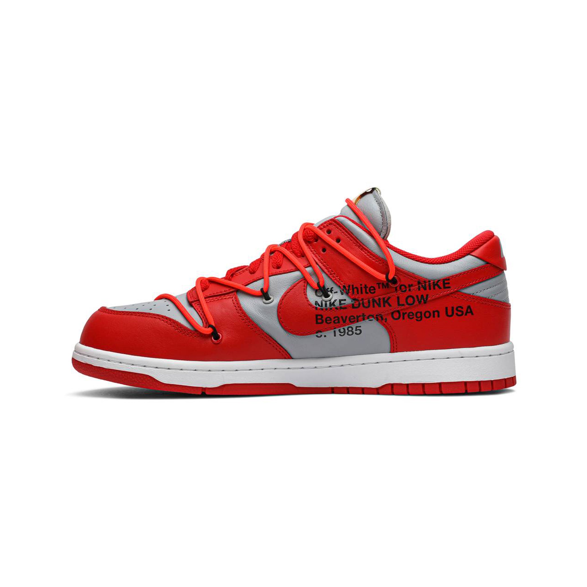 NIKE DUNK LOW OFF-WHITE UNIVERSITY RED