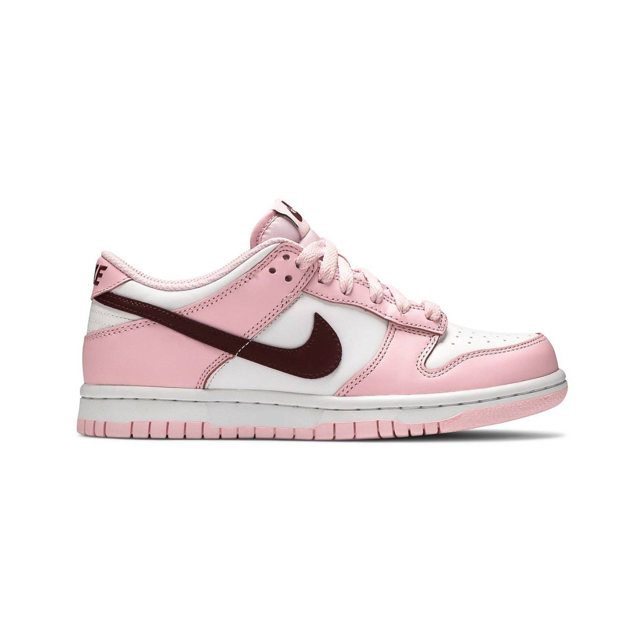 NIKE DUNK LOW PINK RED WHITE (GS)